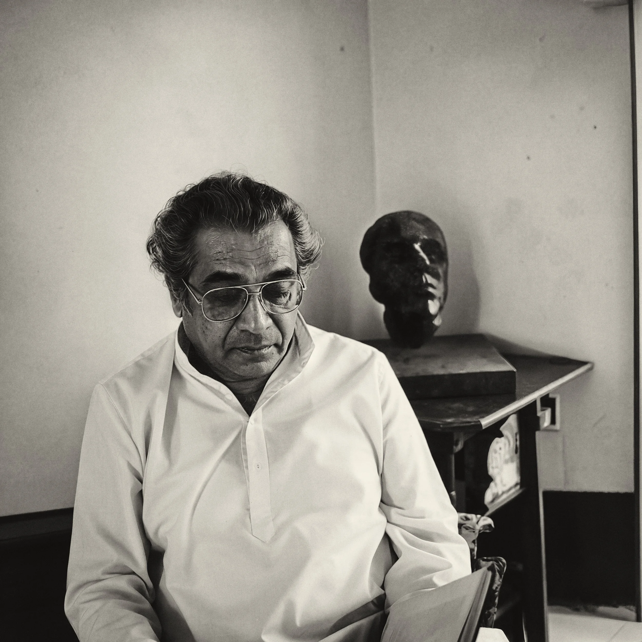 Black-and-white output — Ilford FP4 Plus 125 in 120 medium format, sepia toning